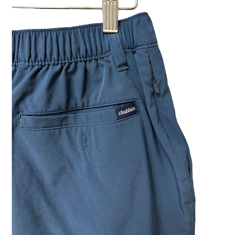 Chubbies Everywear 6" Performance Shorts Mens M Navy Athleisure Active Nautical - Picture 6 of 9